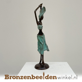 Afrikaans beeld "Sierlijk" 35 cm bbwST18GR35