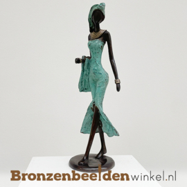 Afrikaans beeld "Tahirah" 35 cm bbwST24GR35