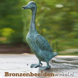 Bronzen eend met lange nek BBW5390br