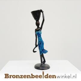 Afrikaans beeld "Femi" 16 cm BBWST32KL15