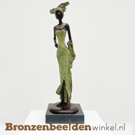 Afrikaans beeld "Mirembe" 35 cm bbwST33GR35
