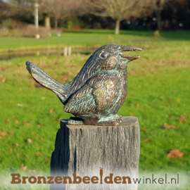 Vogel beeldje in brons BBWR88499
