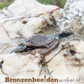 Dierenbeeldje ''Drie schildpadden'' BBWR90327