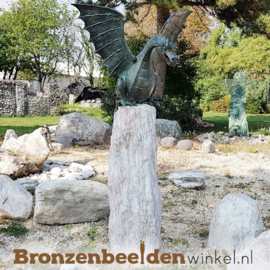 Groot waterornament draken beeld BBWR90167