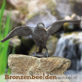 Beeld raaf van brons BBW84228