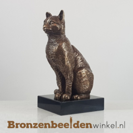 Kattenbeeldje van brons BBWP4476
