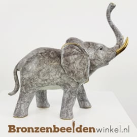 Dierenbeeldje olifant brons BBW1855br