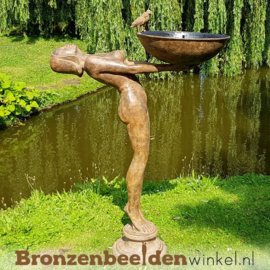 Waterornament tuin idee ''naakte vrouw'' BBW52855br