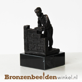 Beroepen beeldje "Metselaar"  BBW003br59