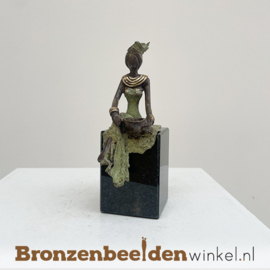 Afrikaans beeld "Thandie" 12 cm BBWZT15KL