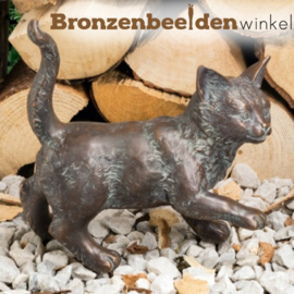 Bronzen kat BBW37256