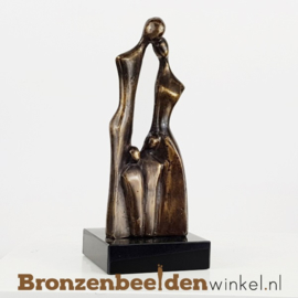 NR 3 | Bronzen beeld Utrecht ''Gezin 4 personen'' BBW001br41