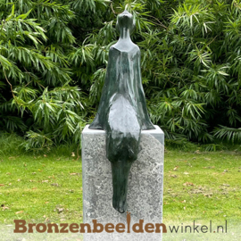 Gedenkbeeld  "De Zon- en Sterrenkijker" - groen BBW005br07g