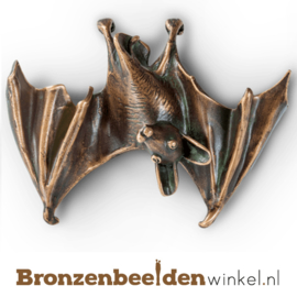 Bronzen vleermuis beeldje BBW37259