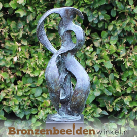 Bronzen tuinbeeld "Het Abstracte Hart" BBW52210br