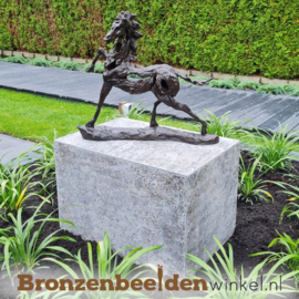 NR 2 | Bronzen paard ''Abstract paarden beeldje'' BBW88194