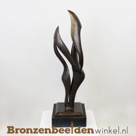 NR 1 | Cadeau getuigen aan bruidspaar "Verbondenheid op sokkel" BBW2235br