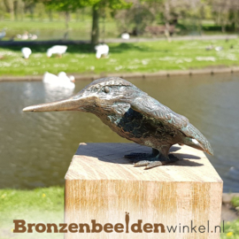 IJsvogeltje beeldje brons BBW89004