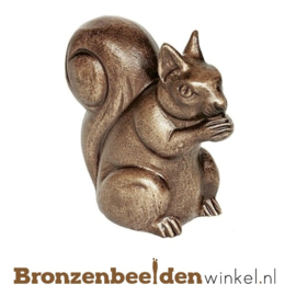 Bronzen eekhoorn beeld BBWP4361
