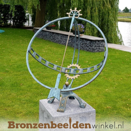 Grote bronzen zonnewijzer BBW1263br