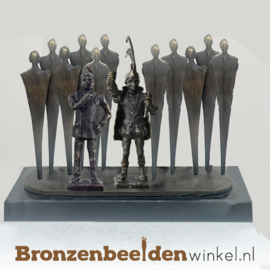 Raad van elf beeld op maat - evt met prins, adjudant en nar