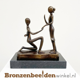 Huwelijkscadeau "Het aanzoek" BBW001br28