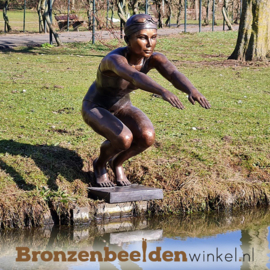 Waterornament tuin idee "De Zwemster" BBW1416br