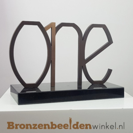 BRONZEN LETTERS IN OPDRACHT