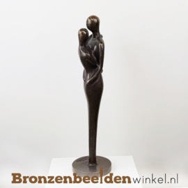 Bronzen huwelijk kado "Ideaal Koppel" BBW0636br
