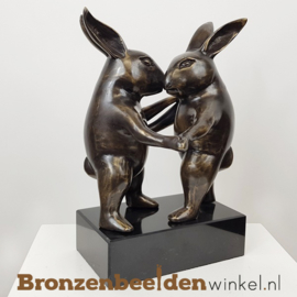 Liefdes kado "de Dansende Hazen" BBW1842br