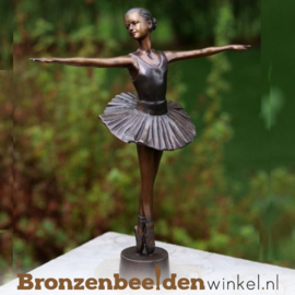 Ballerina beeldje brons BBW2299br