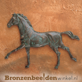 Wanddecoratie paard voor aan de muur BBWR88335