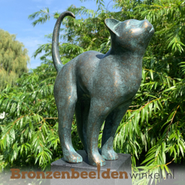 Bronzen kat beeld BBW2677br