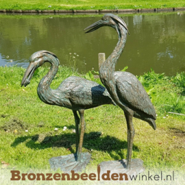 Reiger beelden van brons BBWR88610-11