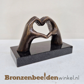 TOP cadeau 5 jaar getrouwd "Ik vind je super lief" BBW001br100