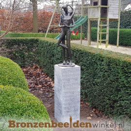 Bronzen liefdesbeeld tuin BBW1616br