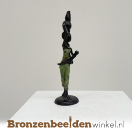 Afrikaans beeld "Yaa en Noni" 16 cm BBWST29KL15