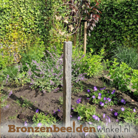 Tuinbeeld vlinders in cirkel op sokkel BBW203677