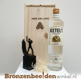 TOP Cadeau afscheidscadeau werkgever "Uitzwaaien" en drank BBW001br35GK
