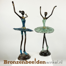 Afrikaanse ballerina beelden set "Groot"  40 cm BBW009br98