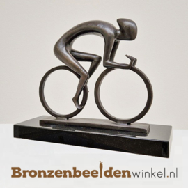 Modern wielrenner beeldje BBW61001