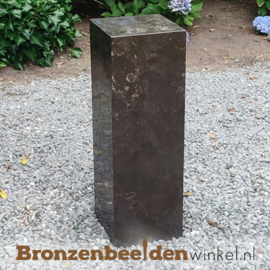 Hardsteen sokkel 75x25x25 cm GEZOET