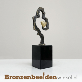 Vriendschapsbeeldje - Hart van goud cadeau