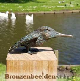 IJsvogeltje beeldje brons BBW89004