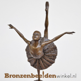Ballerina beeldje brons BBW2219a