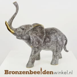 Dierenbeeldje olifant brons BBW1855br