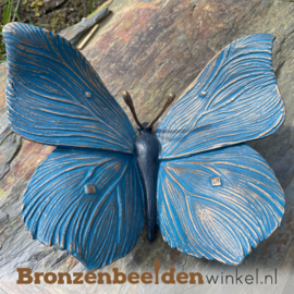 Vlinder voor op het graf ''blauwe reuzenvlinder'' BBW85525