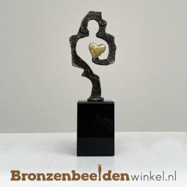 Vriendschapsbeeldje - Hart van goud cadeau