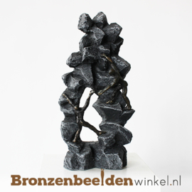 Broer zus beeld "De helpende hand" GRIJS BBW005br14