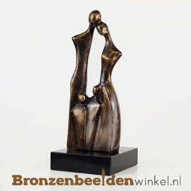 NR 3 | Bronzen beeld Utrecht ''Gezin 4 personen'' BBW001br41